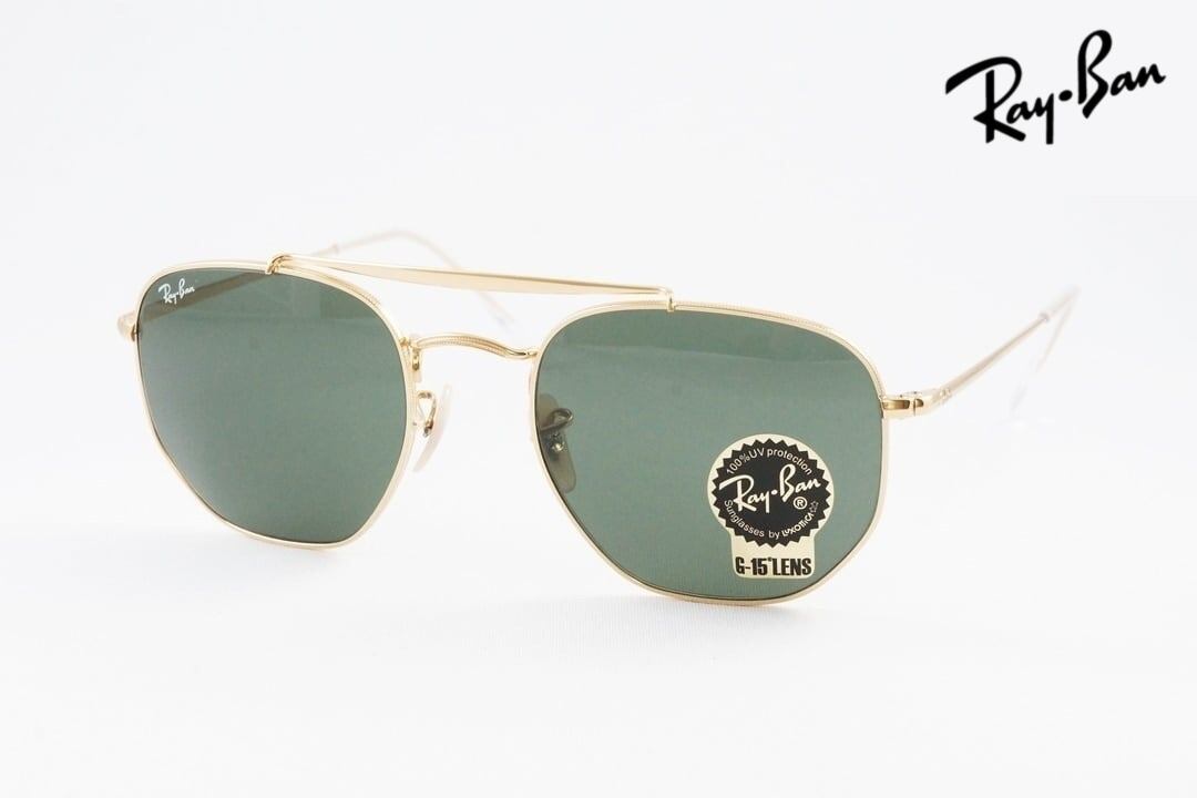 Ray-Ban サングラス RB3546 187/71 ラウンド ボストン ツーブリッジ