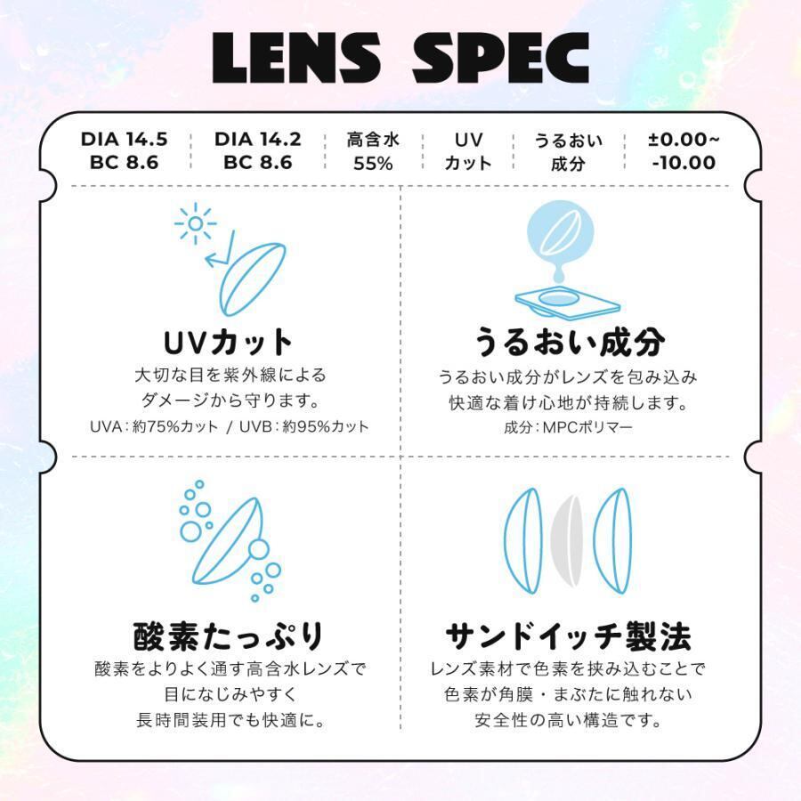 フルフル ワンデー 【ルナブラウン】 1箱10枚 14.5mm 度なし 度あり