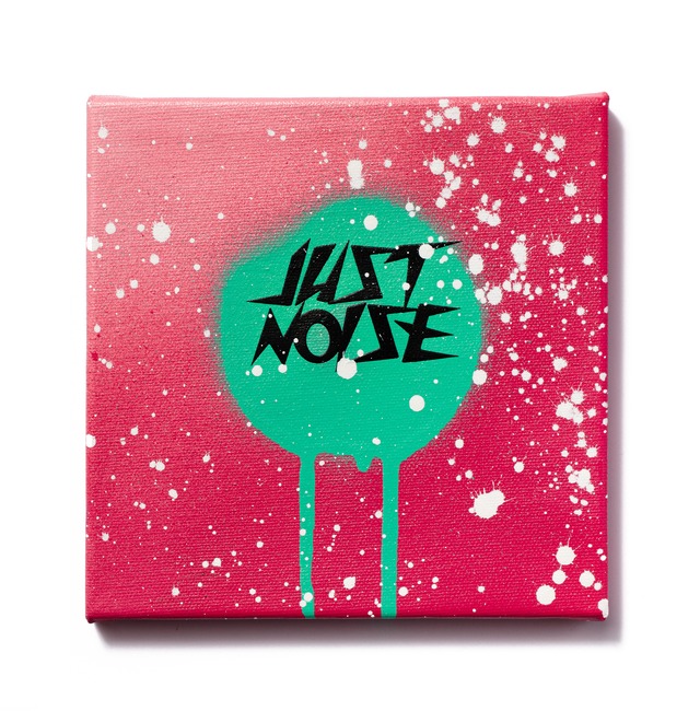 Just  A Little Noise - Pink/Green