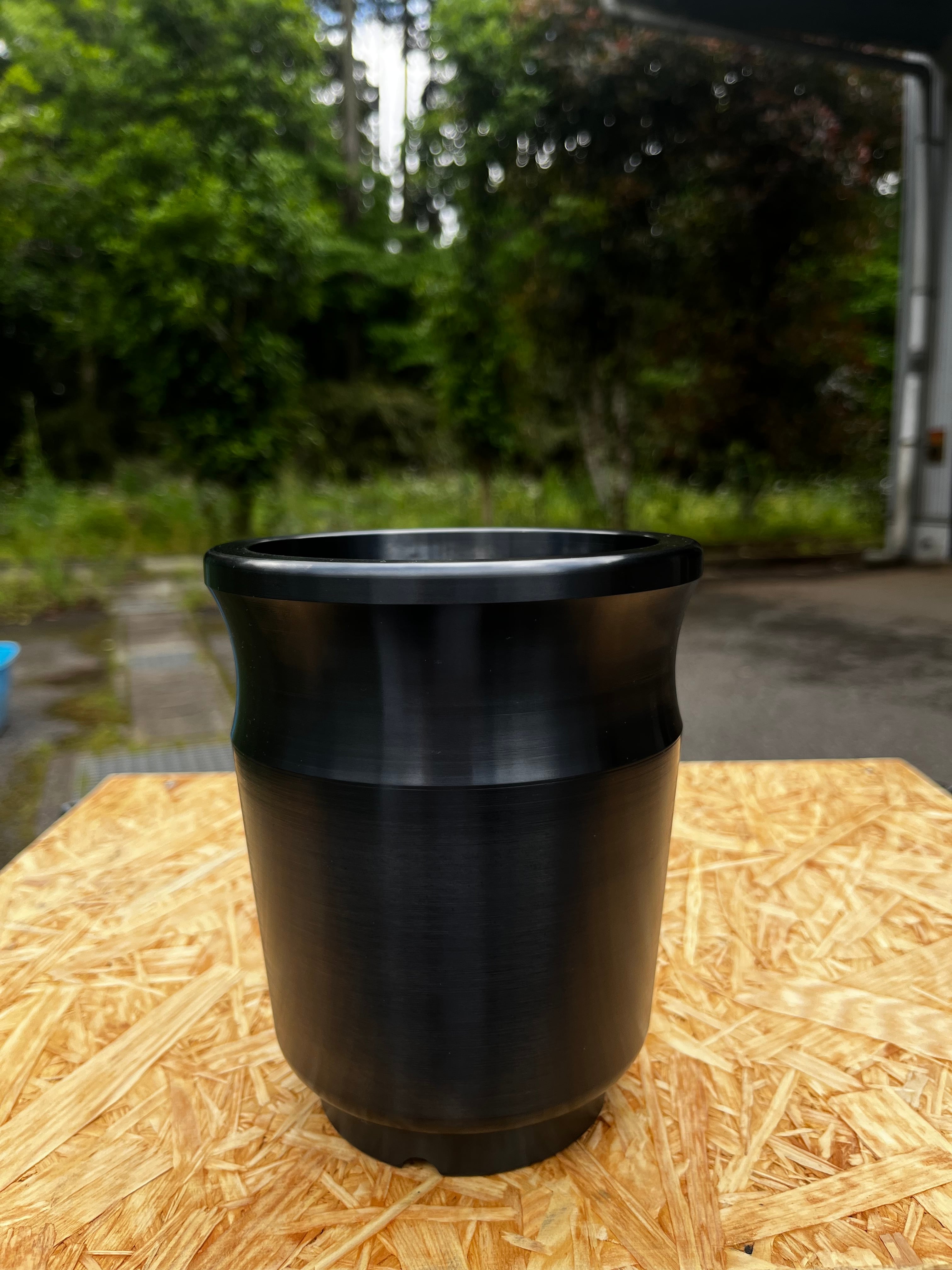 IRON POT SMOOTH EDGE BLACK EDITION（アガベ 植木鉢 鉄） | TakoBase