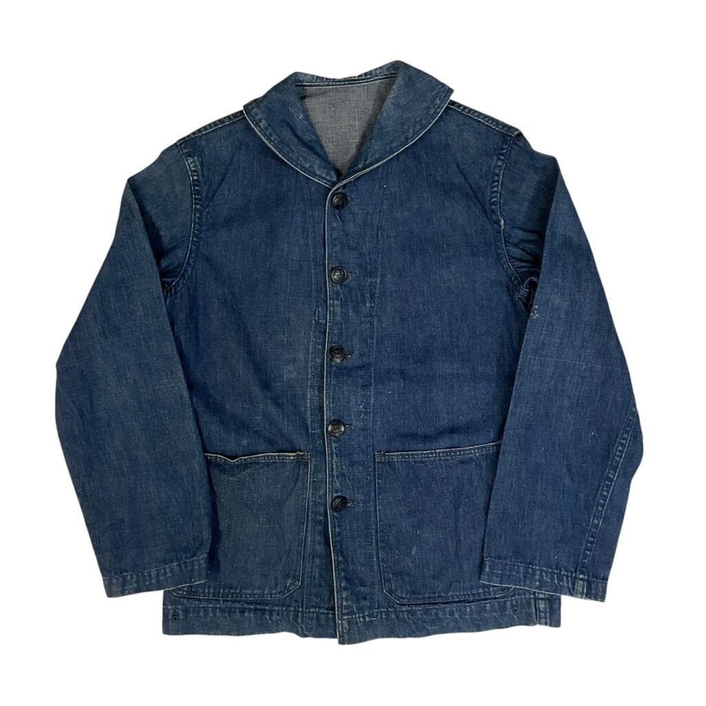 90s ナイスフェード Ralph Lauren デッキフックジャケット US.NAVY USN