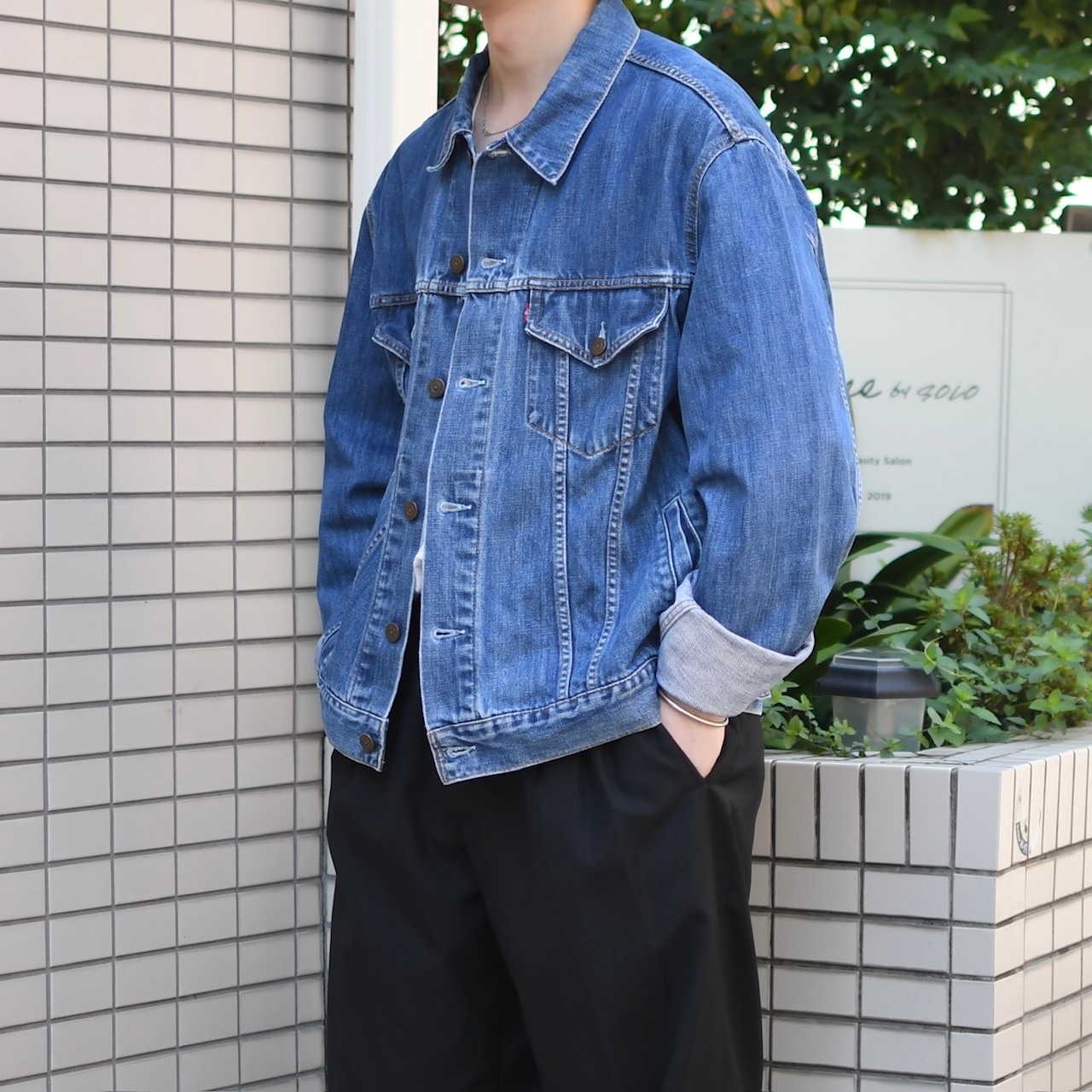 EURO LEVI’S 70550 denim tracker jacket