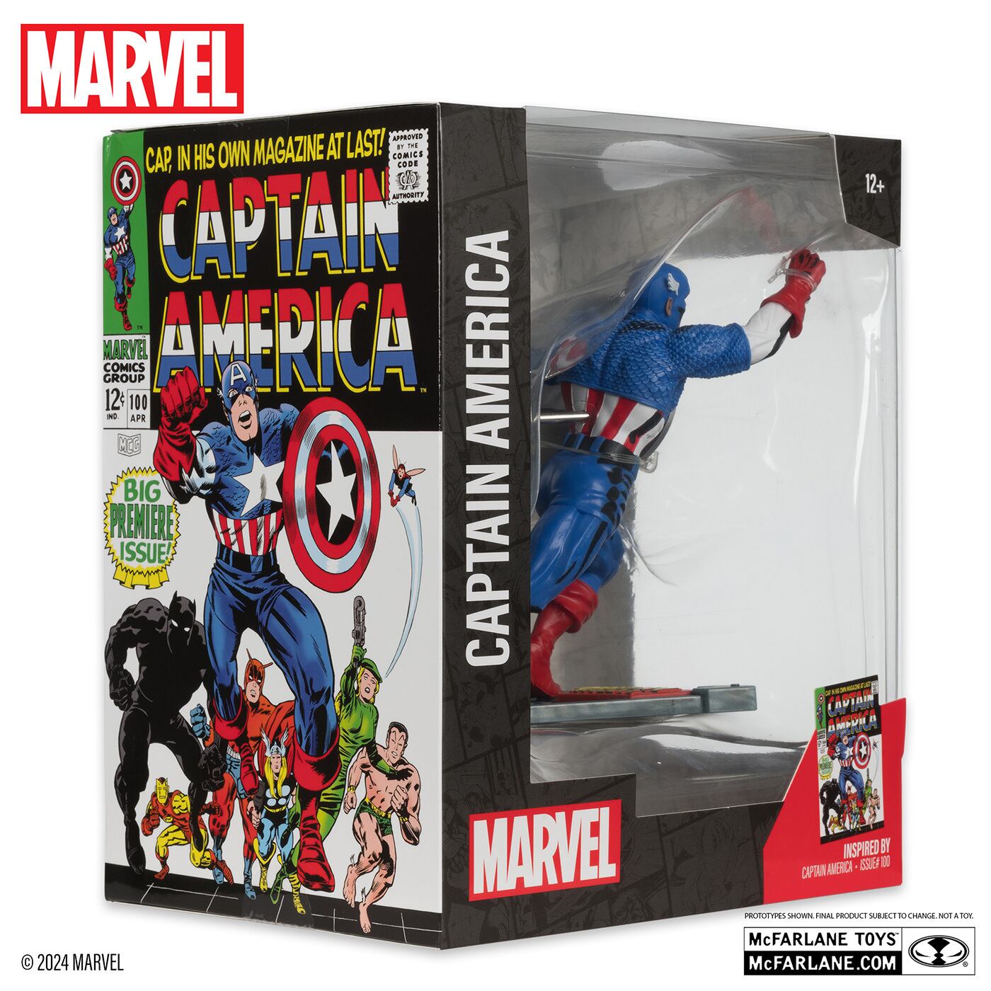 マクファーレン マーベル シーン・フィギュア #008 キャプテン