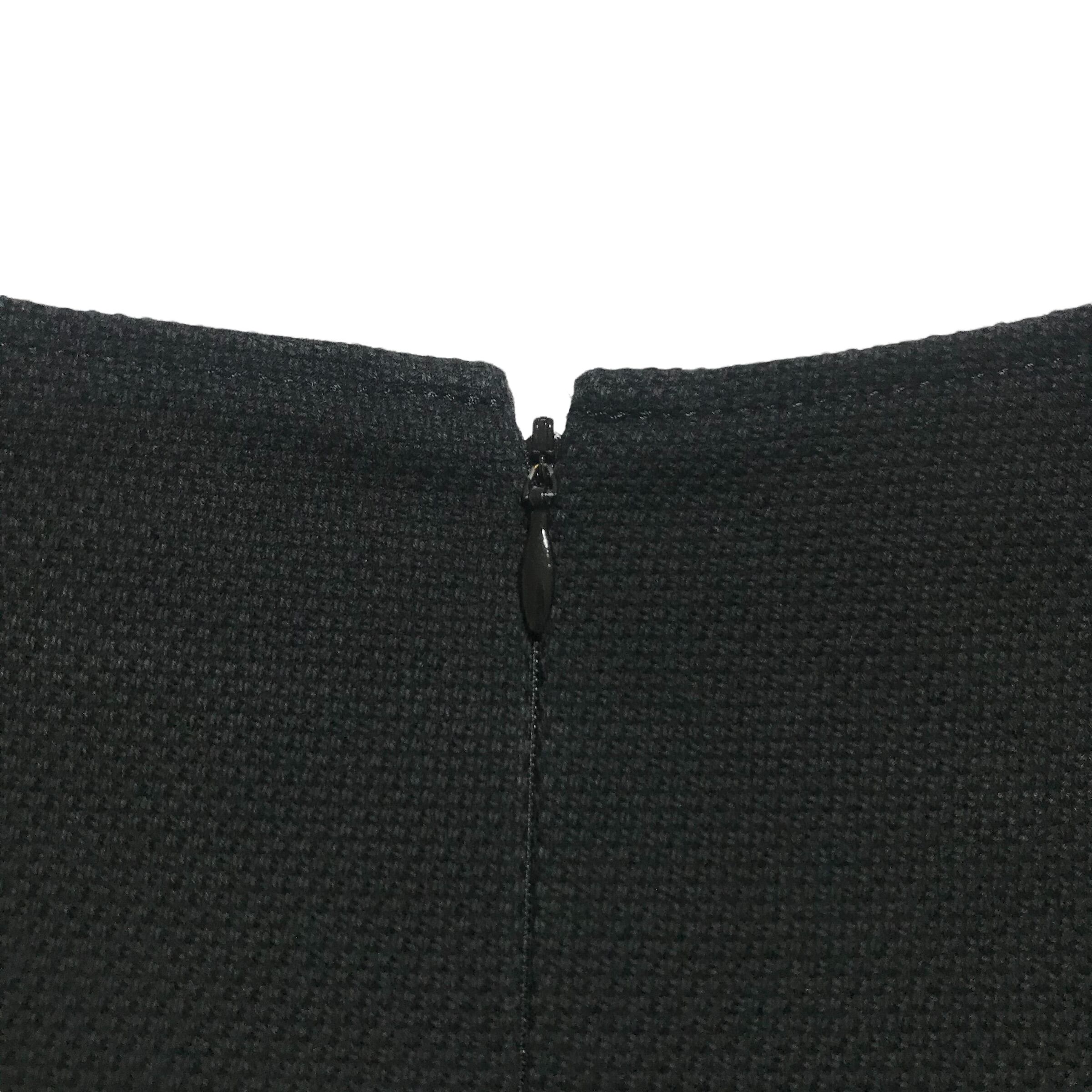 courreges ブラック ミニワンピース 38 courreges ブラック ミニワンピース 38