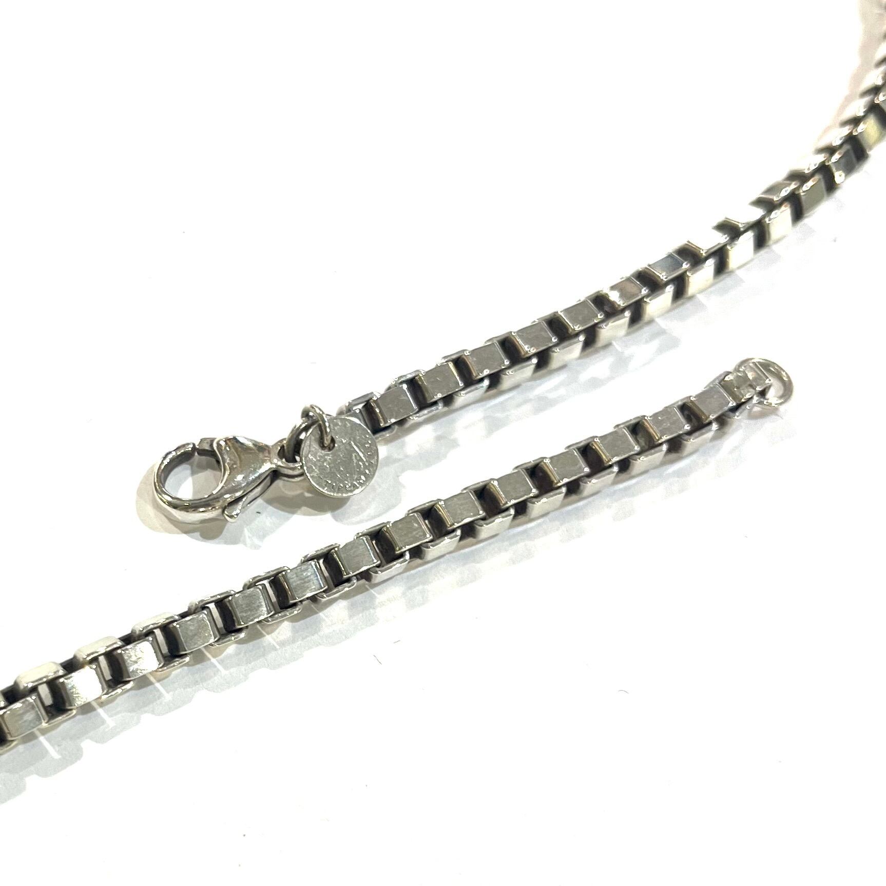 TIFFANY&CO. 】2165 ティファニー名作ベネチアンチェーン ネックレス