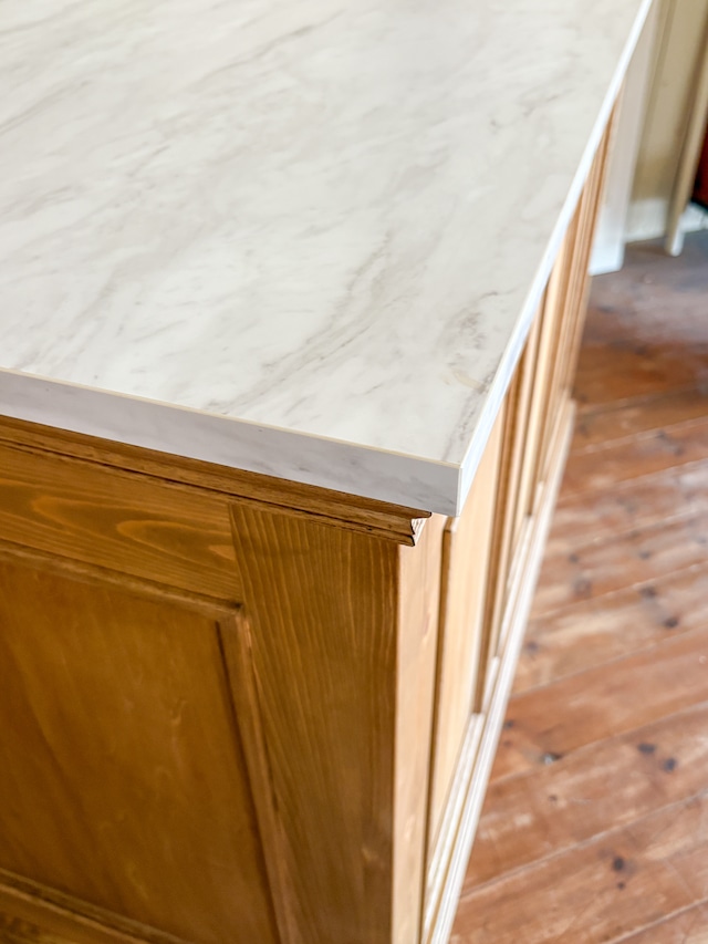 海外インテリア風キッチンカウンター159 (パイン家具・アイランドカウンター)W1200 オーダーメイド家具