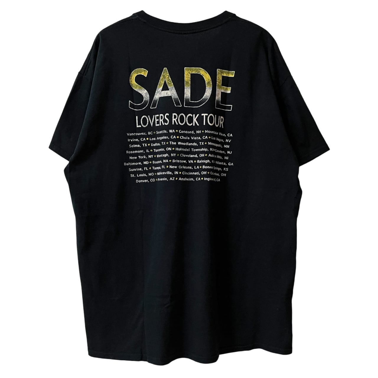 SADE lovers rock tour Tシャツ ヴィンテージXL Sade 00s Lovers Rock Tour Tee | Vintage High Line