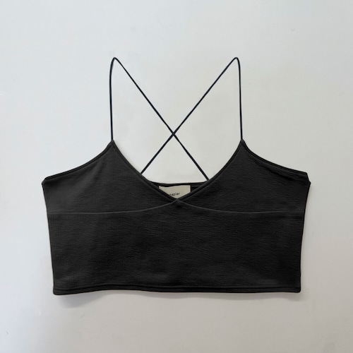 Cross Cami / Black