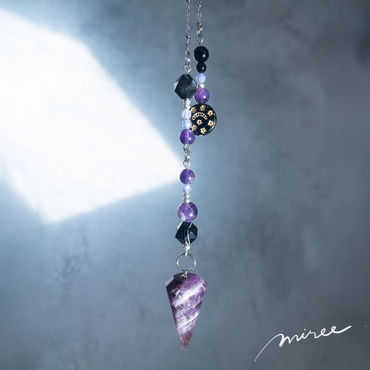 夢を現実に変えるペンデュラム【ドリームアメジスト×オニキス】dream