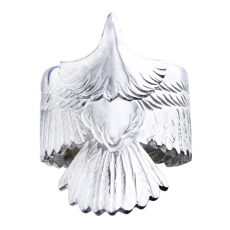 在庫あり Taro Washimi 鷲見太郎 eagle eg 925 ring | GinGei Nara
