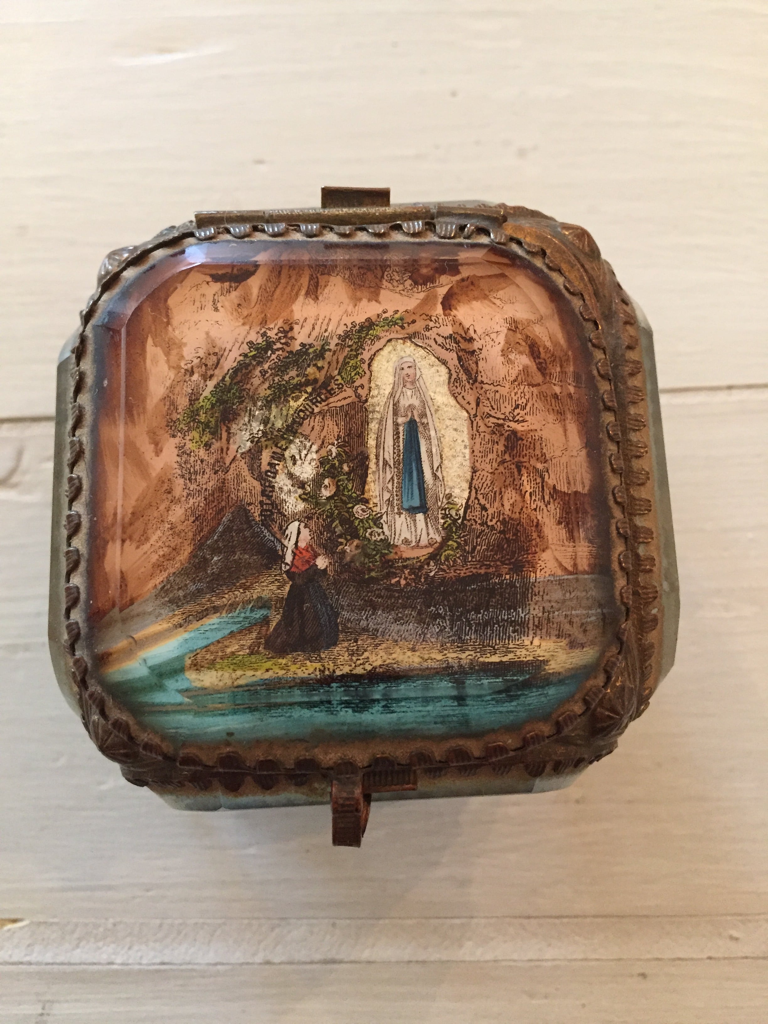 フランスアンティークジュエリーボックス | Antique＊Zakka Cherir + Fleur