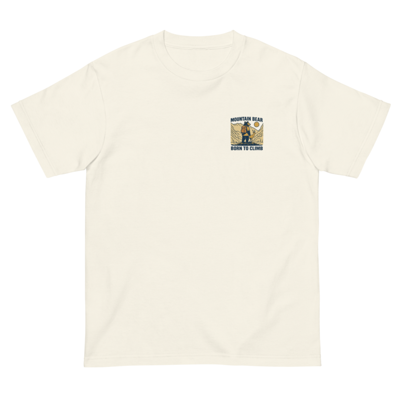 MOUNTAIN BEAR 半袖Tシャツ(2色展開)A0004