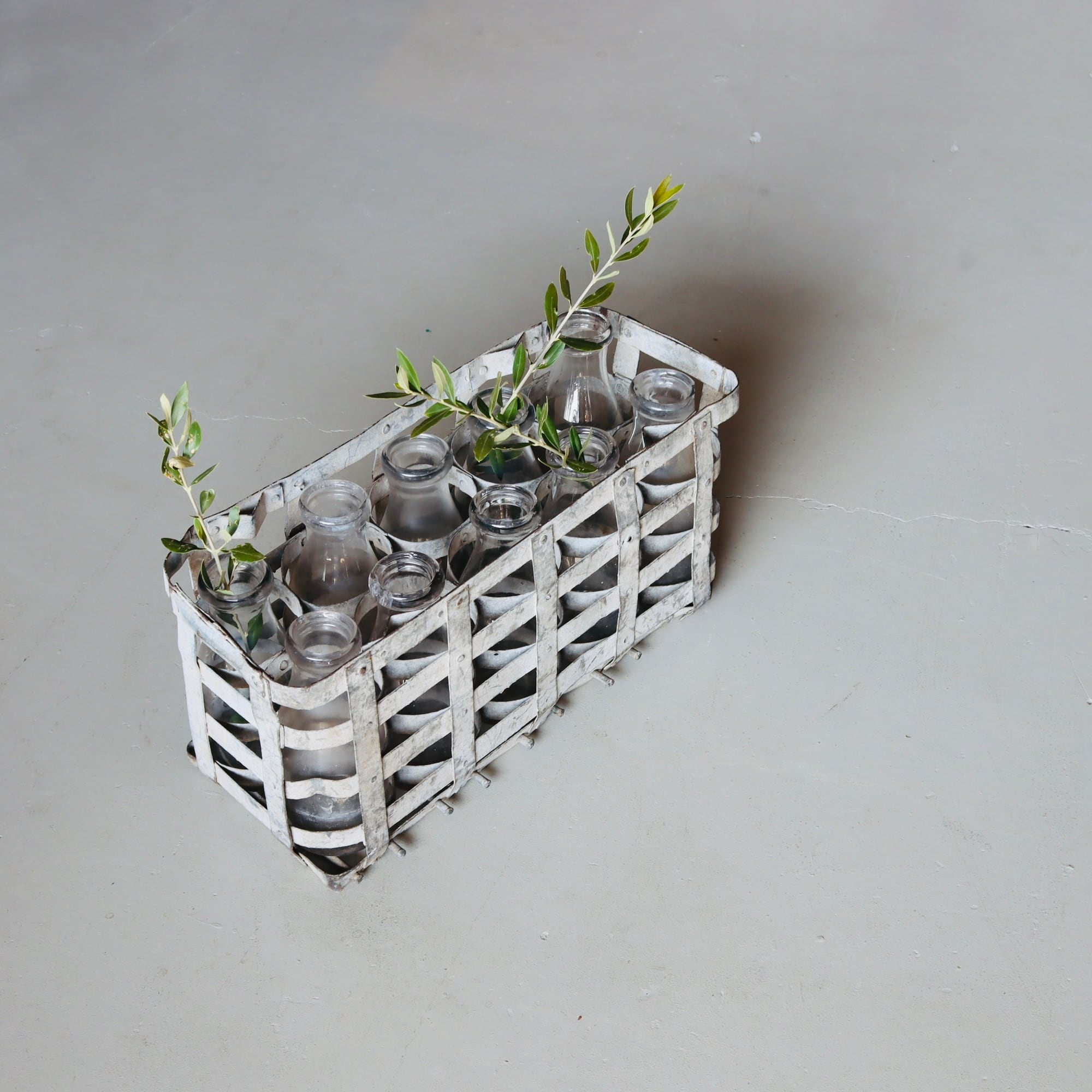 UK vintage Milk Bottle Holder