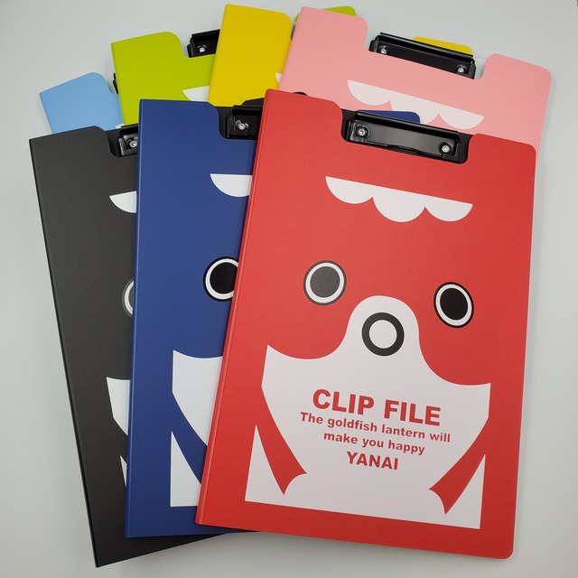 金魚ちょうちんクリップファイル【A4】