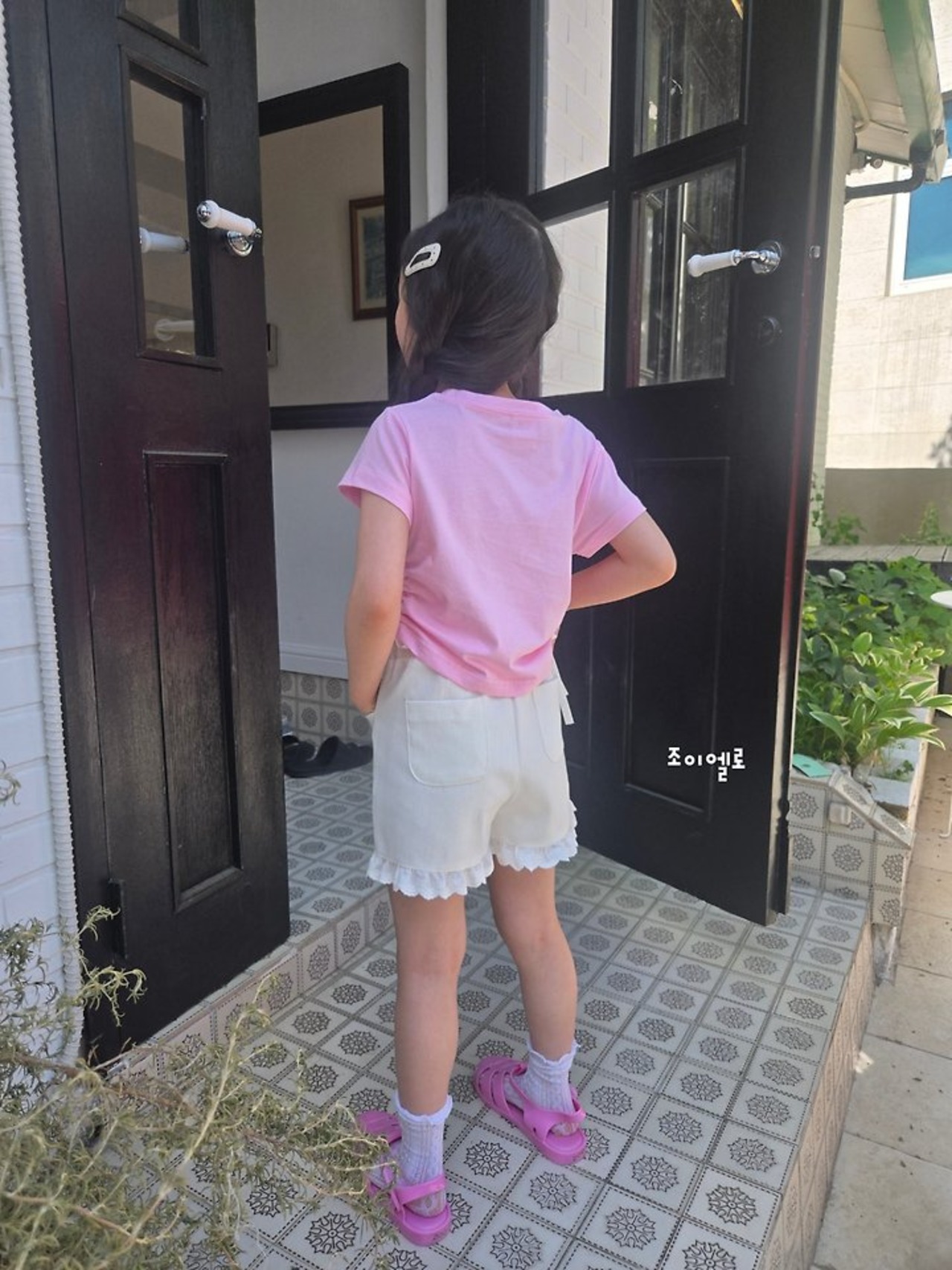 [GIOIELLO] Lace Pants / [조이엘로] 레이스팬츠