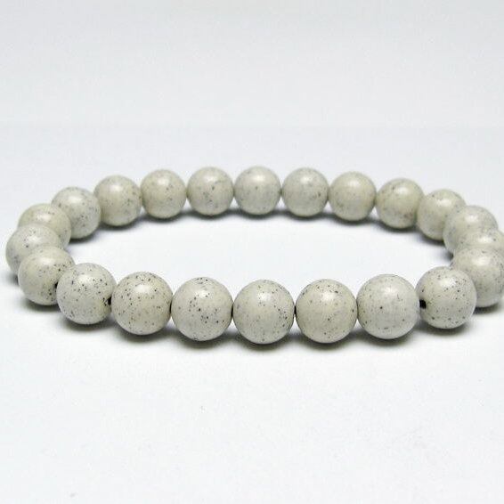 北投石 ブレスレット 9mm 一点物 メール便可 111-50298