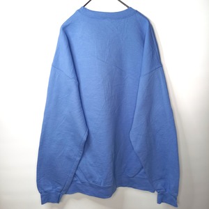 ギルダン　クルーネック　スウェット　トレーナー　無地　スカイブルー　メンズ　L