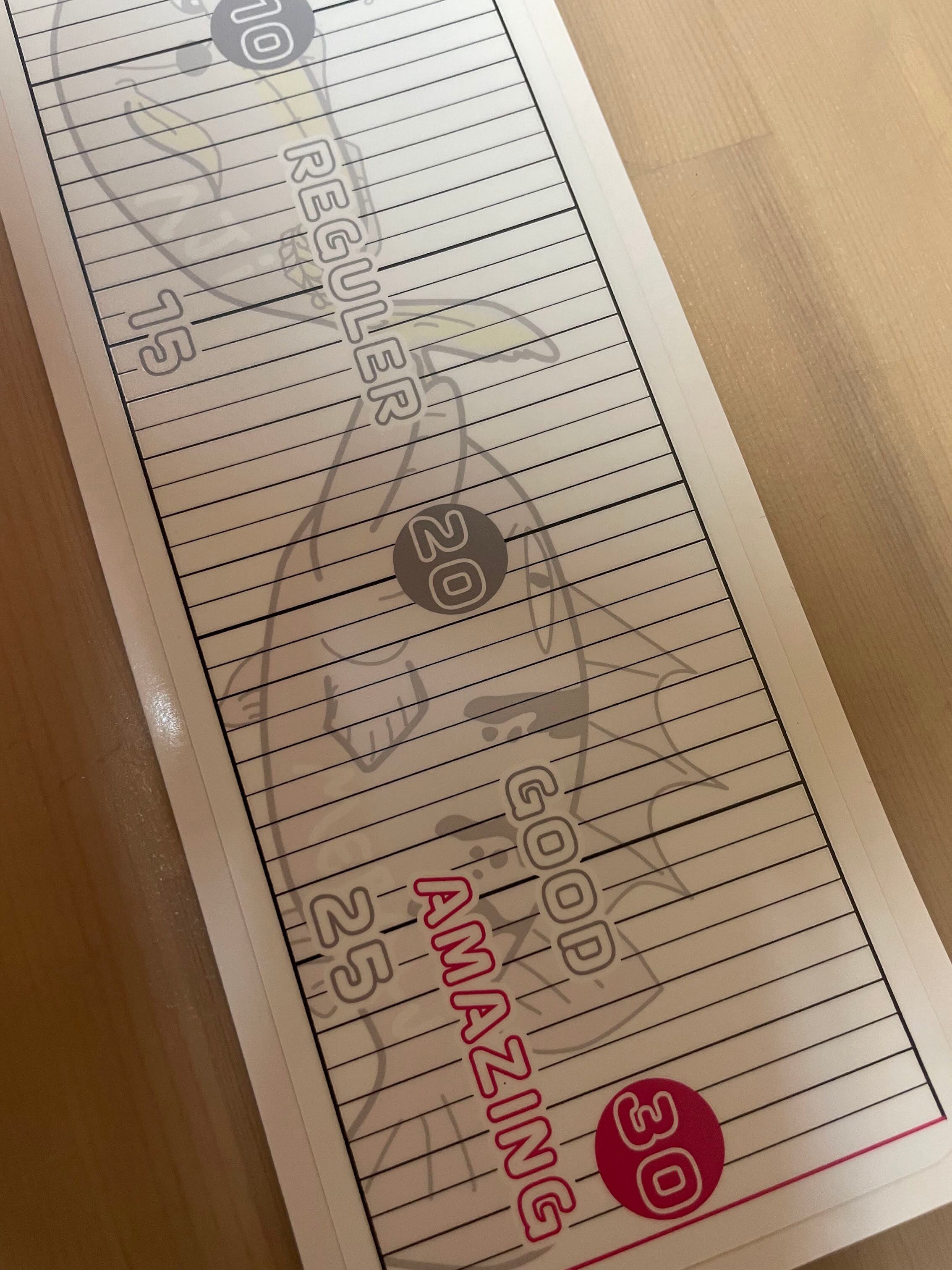 デザインシール □釣りステッカー 尺メジャーシール | PAY ID