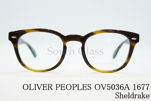 OLIVER PEOPLES メガネ Sheldrake OV5036A 1677 ウエリントン シェルドレイク クラシカル スクエア オリバーピープルズ 正規品