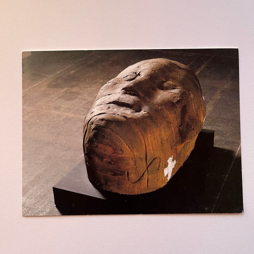 【インヴィテーションカード・エファメラ】アントニー・タピエス　Antoni Tàpies　Galerie Lelong　1991　 [310195163]