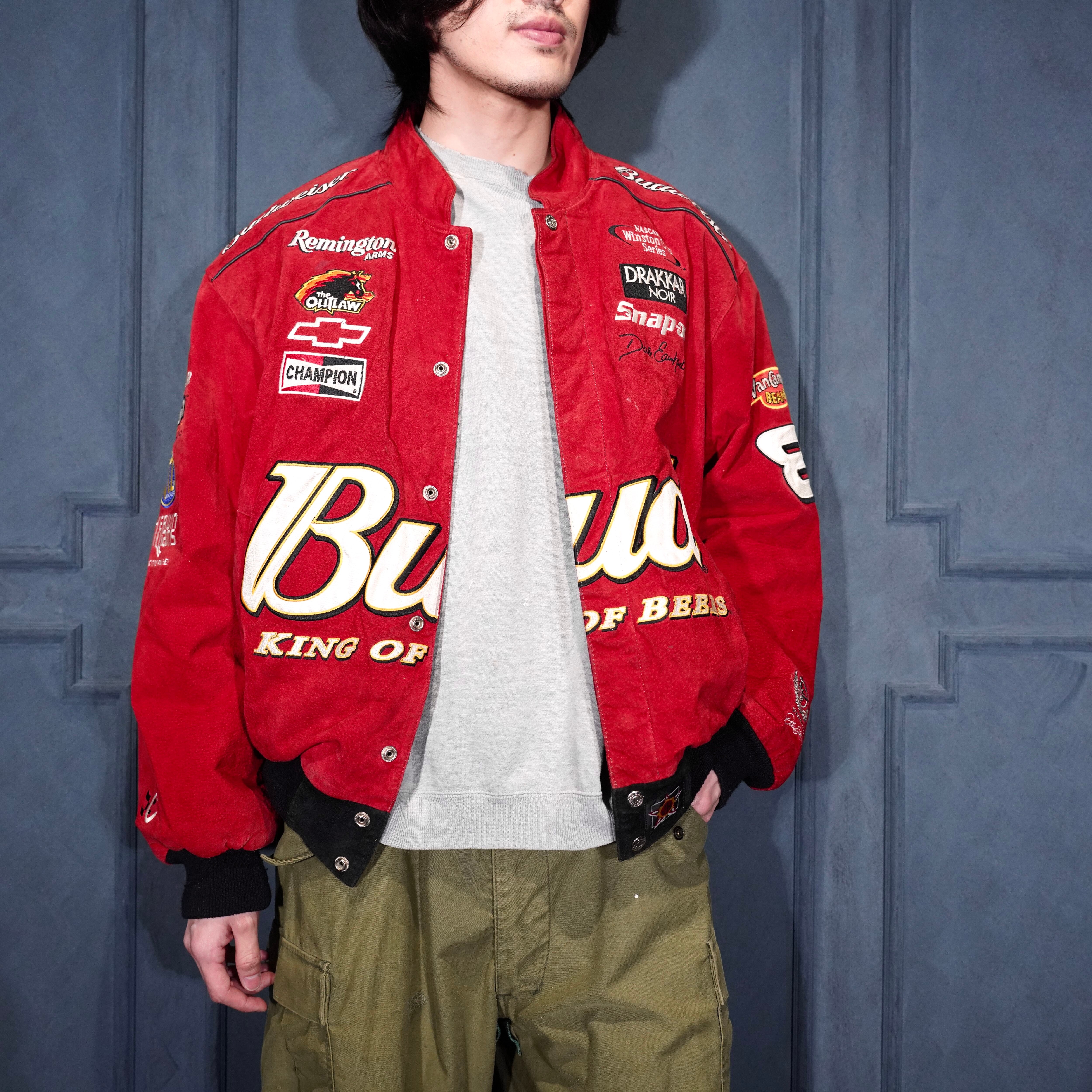 ジェフハミルトン　レーシングジャケット　ジャックダニエル　ヴィンテージ JH DESIGN ジャックダニエル レーシングジャケット ナスカージャケット
