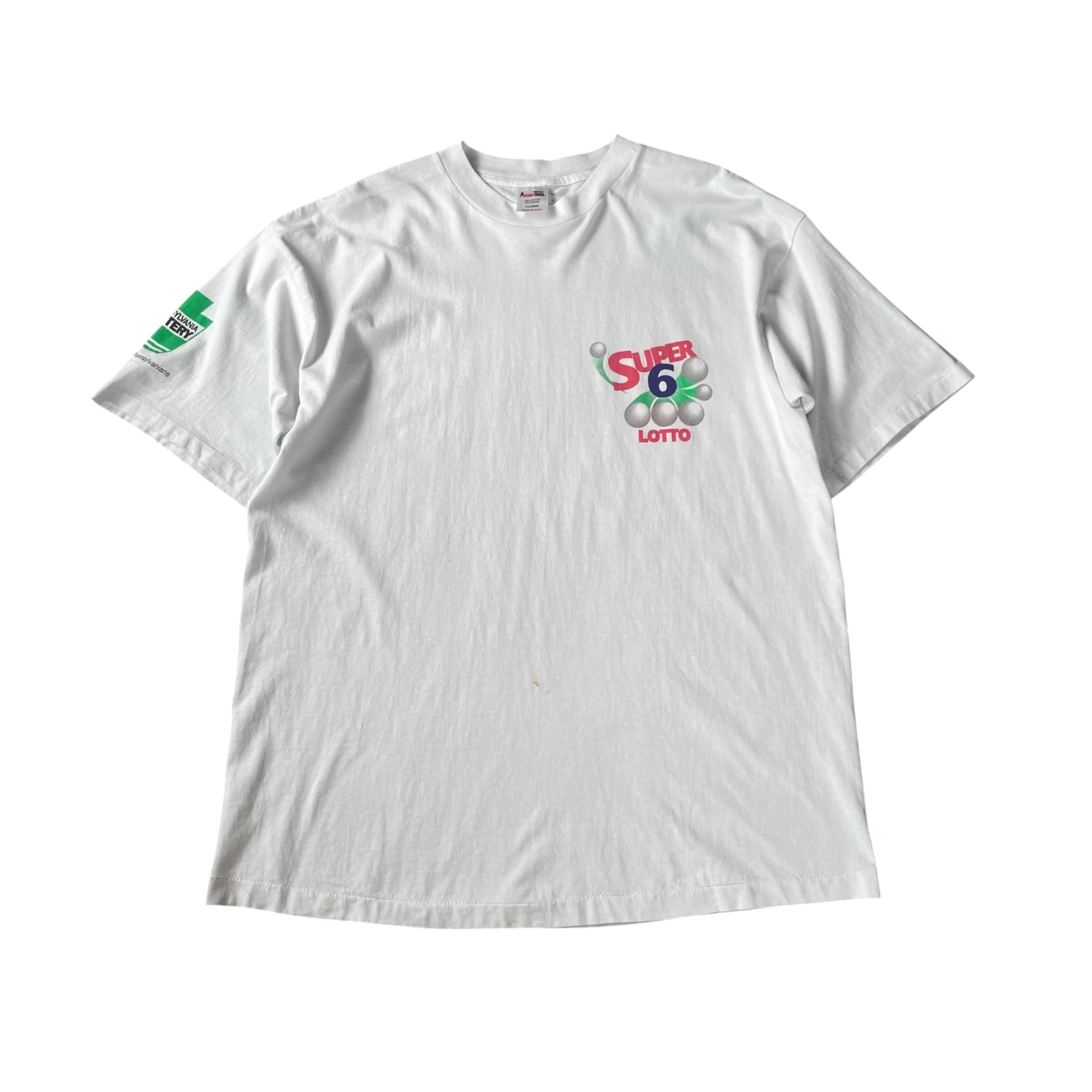 90s Pennsylvania Lottery "SUPER LOTTO 6"T-shirt