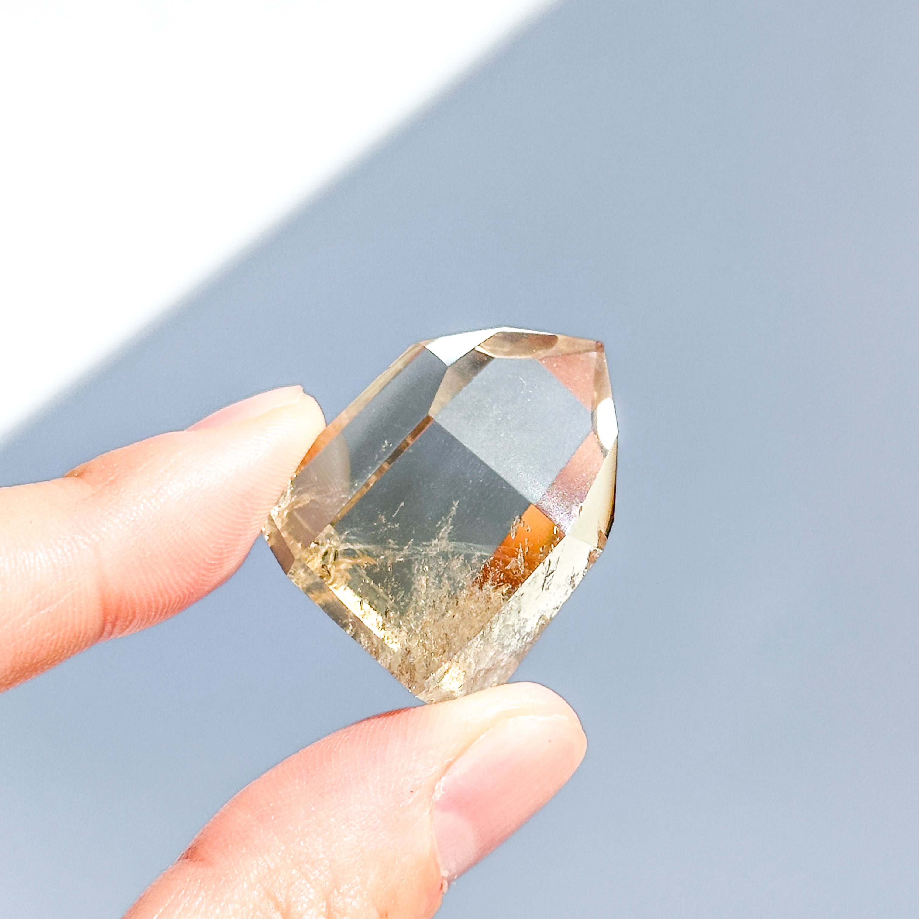 シトリン（黄水晶） タワー3個set 24◇ Citrine ◇ 天然石・鉱物