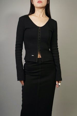 CORSET TOPS  (BLACK) 2310-32-HK20