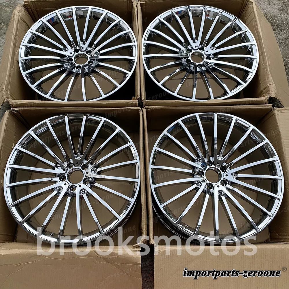 メルセデス・ベンツSクラス マイバッハ W223 W222 22インチホイール 22インチ 新品 クローム スタイル ホイール メルセデス ベンツ W222