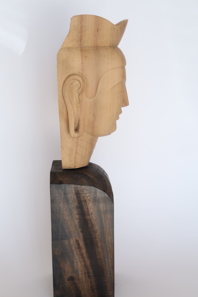 The Quiet Contemplation ― An Original Maitreya Bodhisattva Head by Tessō Mori