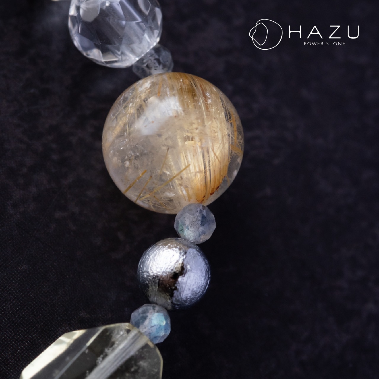 新しいレベルへ導く宇宙の神秘［リビアングラス／ギベオン／ルチルクォーツ／水晶］