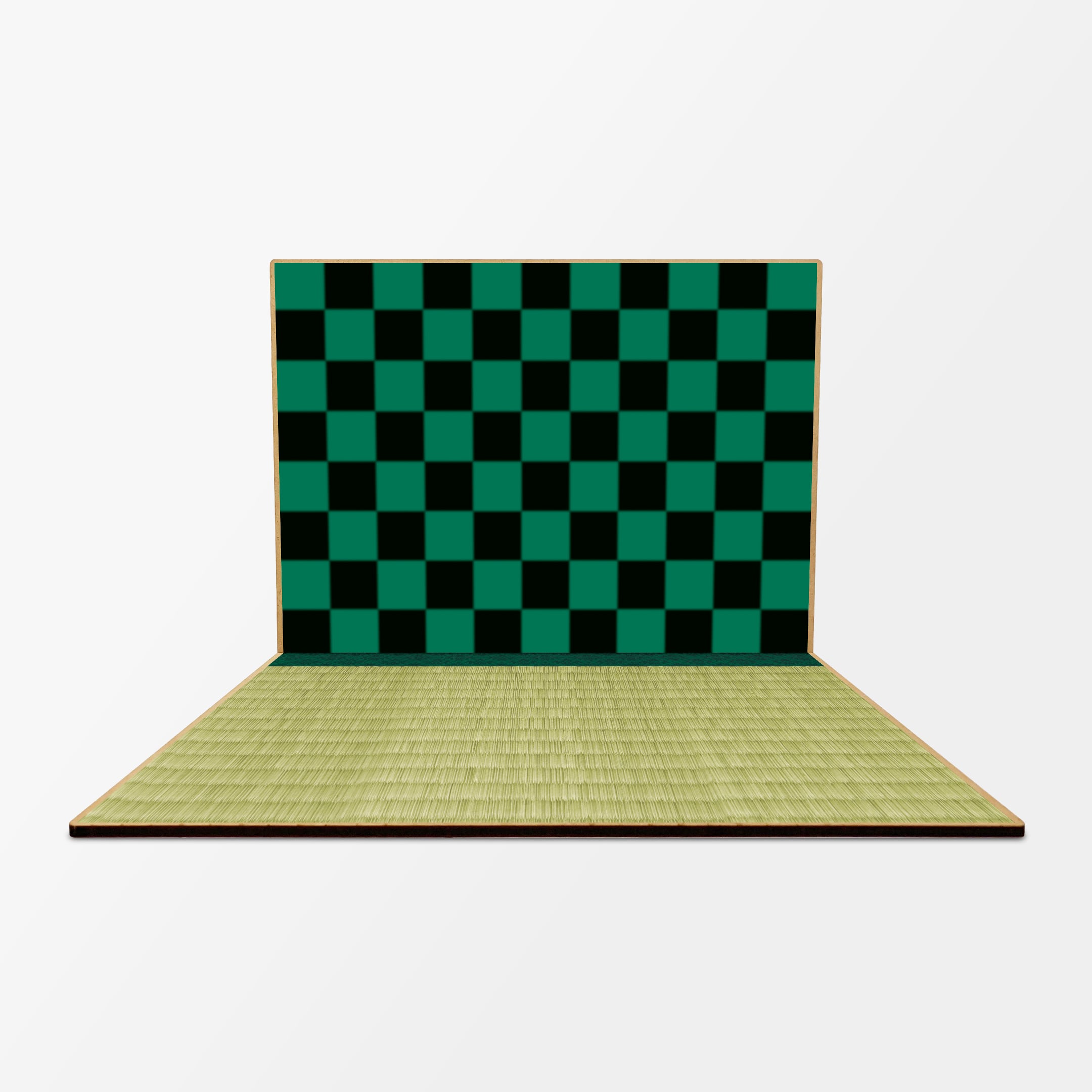 市松模様(グリーン) | テーブルフォトブース直営店