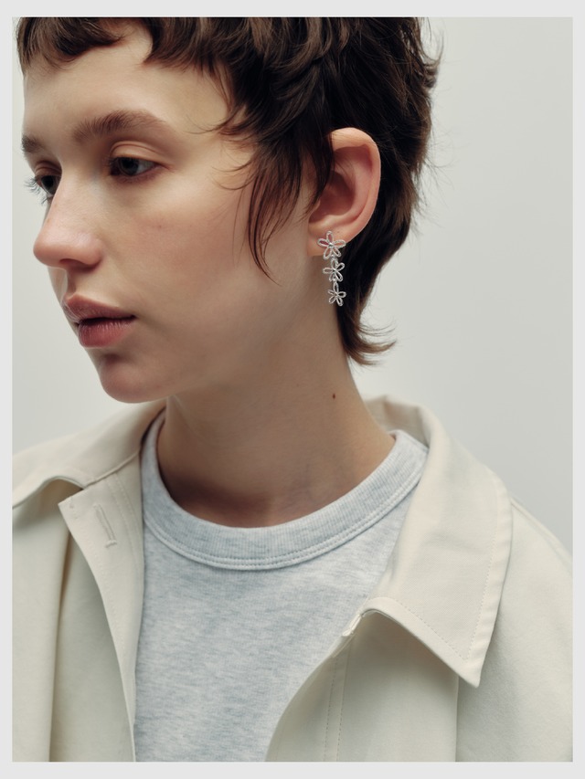 Earring/Pierce -Silver-