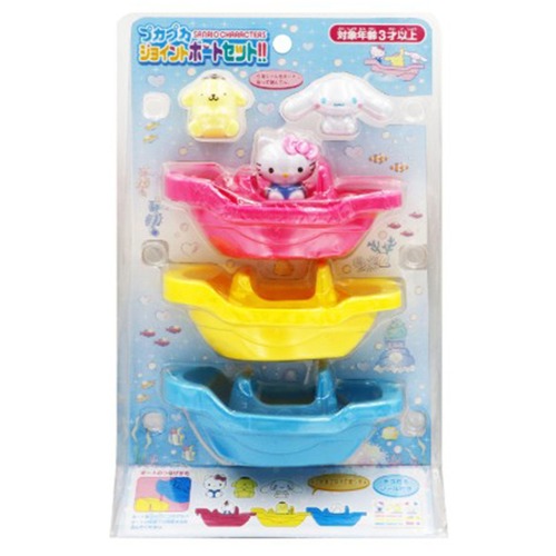 【ロット販売】【6入】サンリオキャラクターズプカプカジョイントボートセット！！(5000086)