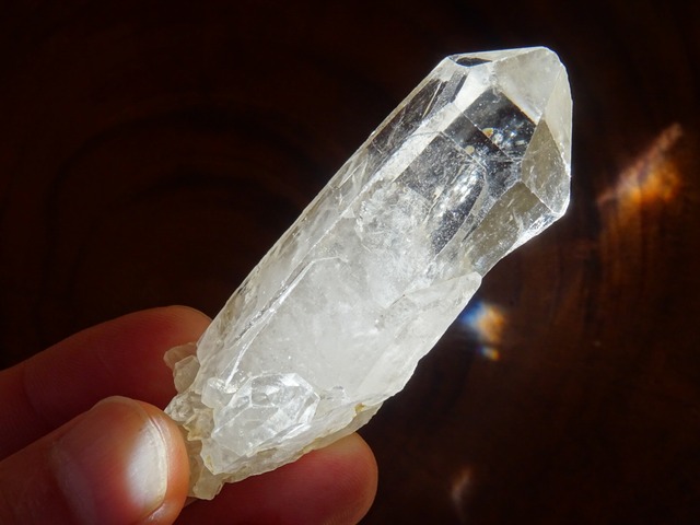 ビエンチャン（ラオス）産クリスタル、レコードキーパー ~Beautifull Mountain Crystals~ No.5