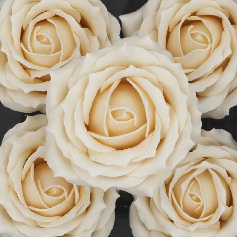 クイーンバラQ-O1 クリームイエロー(9輪入り)