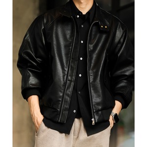 レトロレザーMA1ジャケット 220191