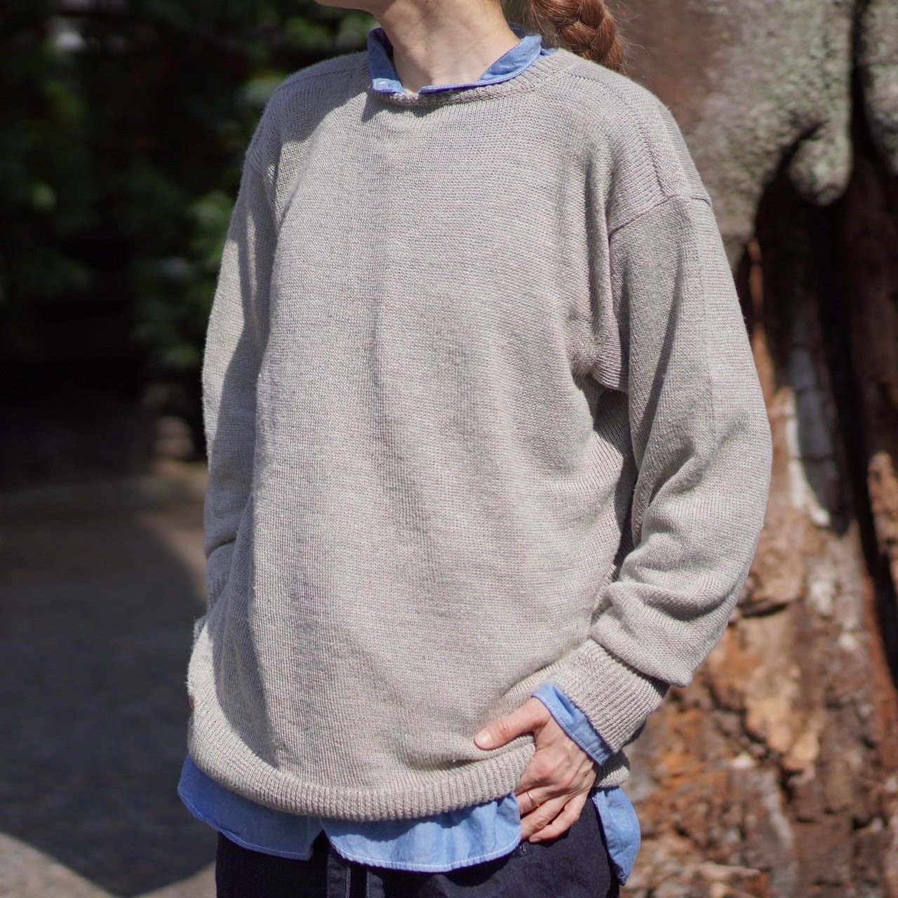 comoli コモリ 22ss  ヘンプガンジーニット HEMP