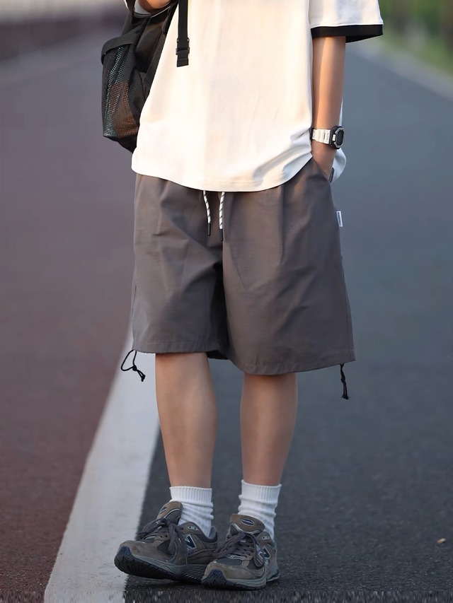 【サイズが合えばお買い得】ドローストリングショートパンツ / Drawstring shorts