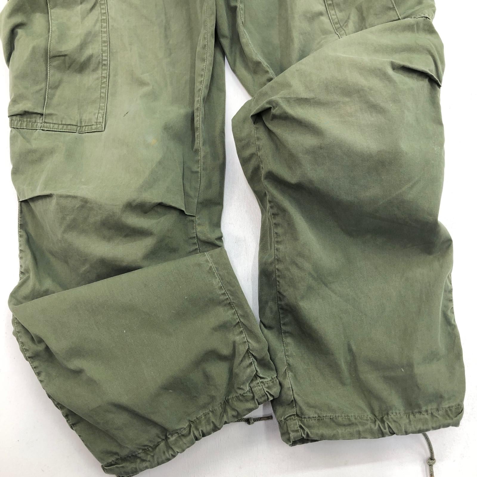 U.S.ARMY 60年代 ノンリップ ジャングルファティーグパンツ 3rdモデル