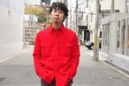 80s Levis Corduroy×Quiting Shirt