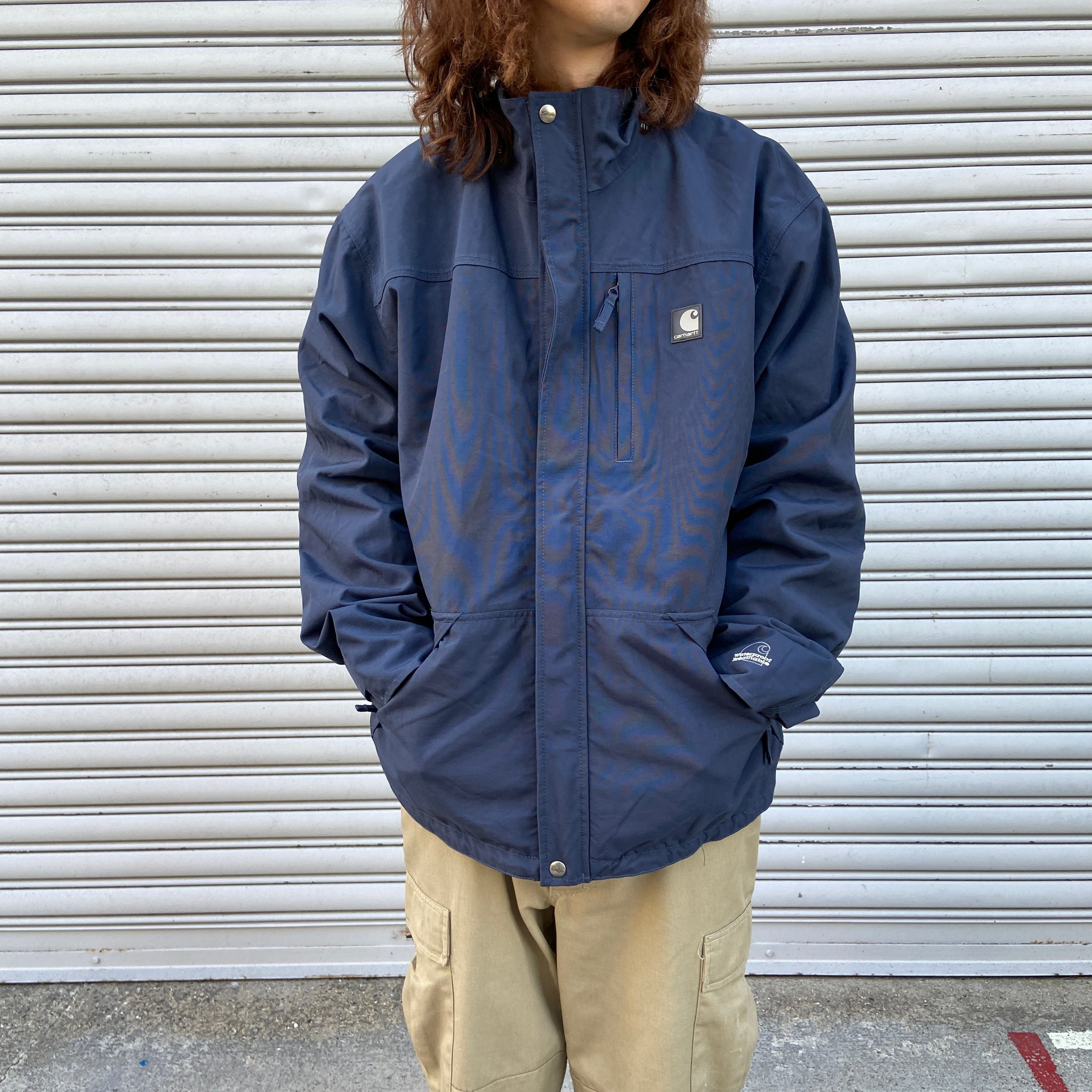 CARHARTT フーディー マウンテン パーカー ショアライン ジャケット 黒