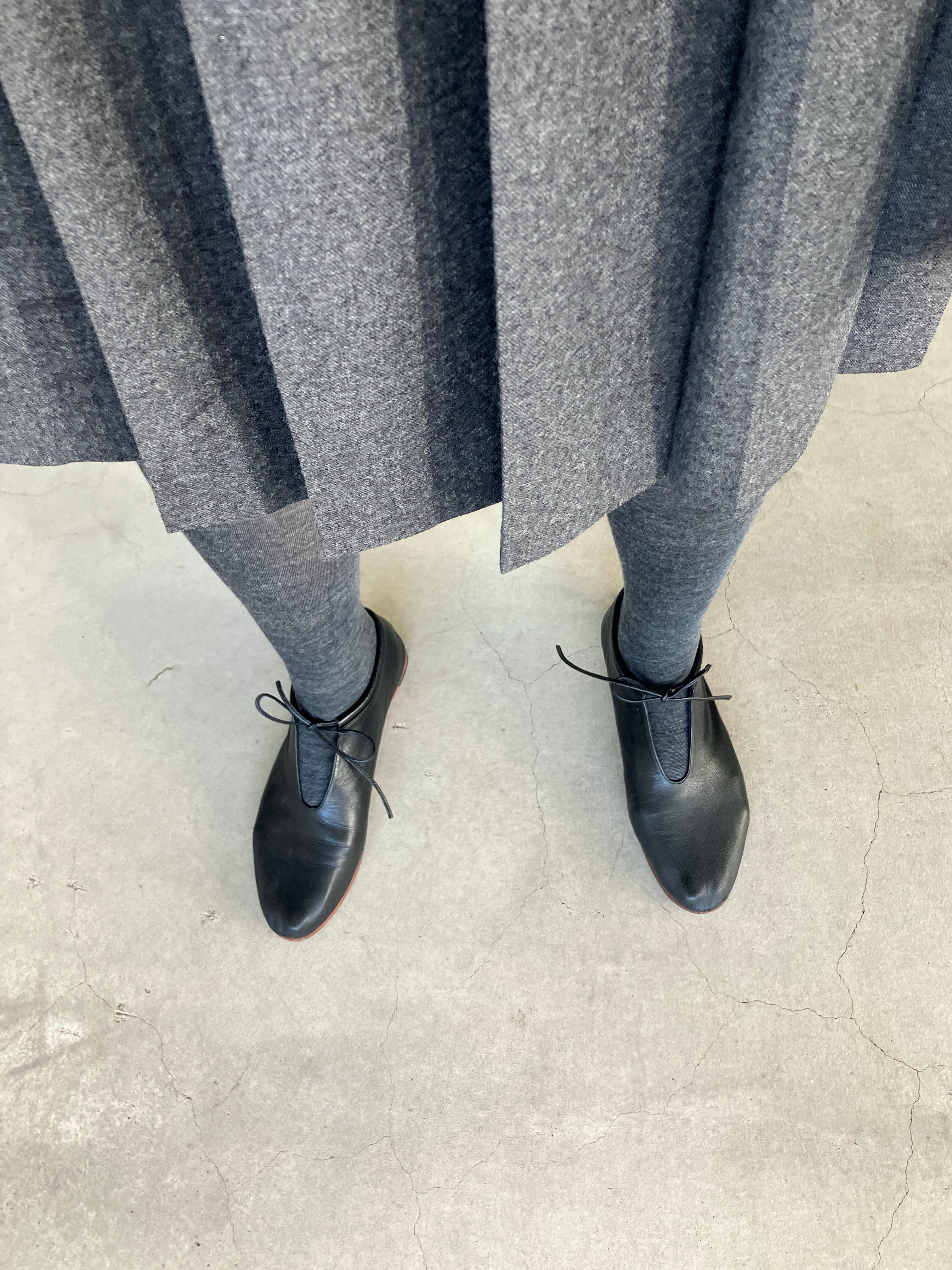 Ultra fine merinowool tights col.Medium gray