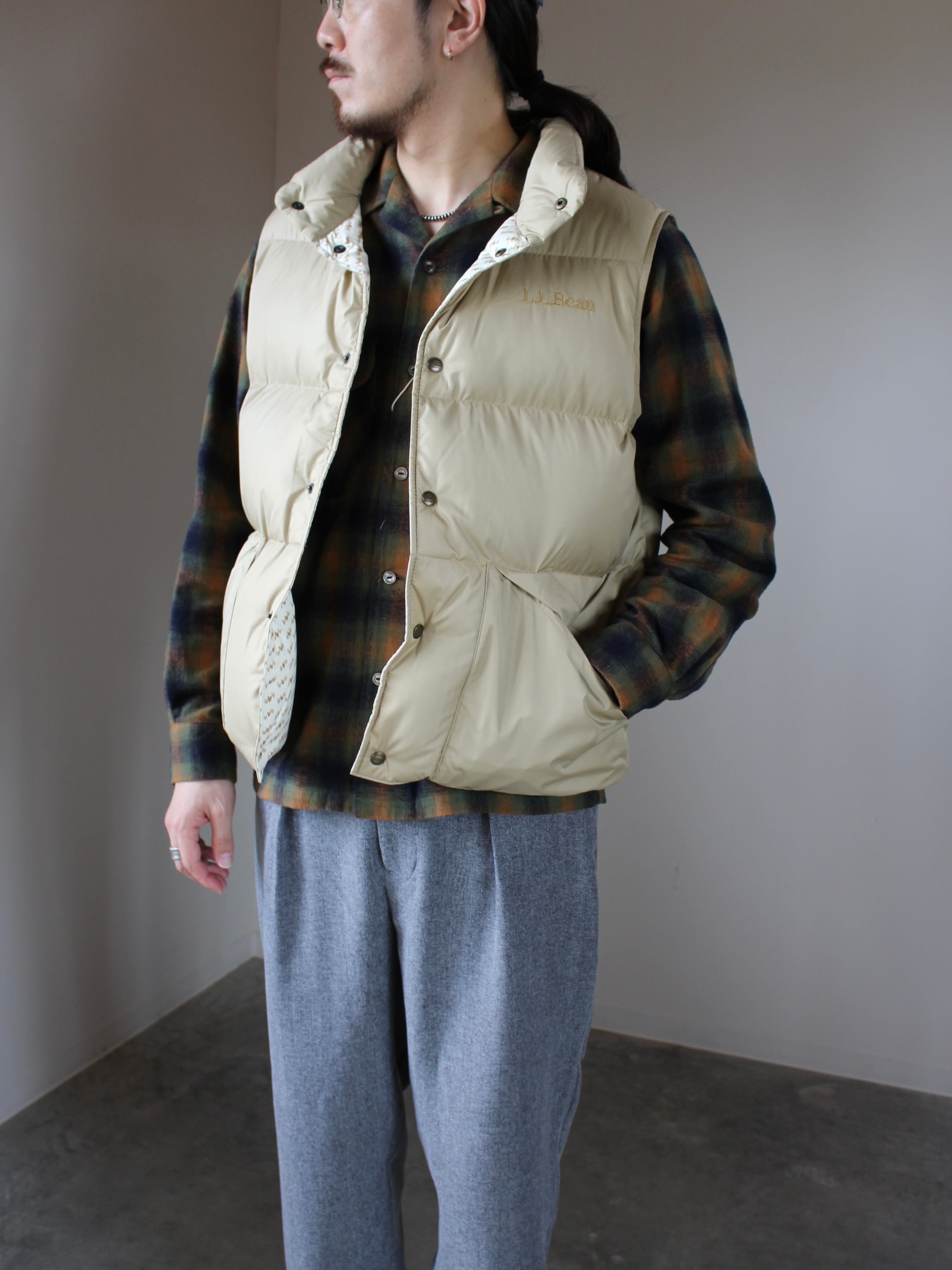 llbeanエルエルビーン ダウンベストS L.L.Bean エルエルビーン【Bean's Trail Model Down Vest '82
