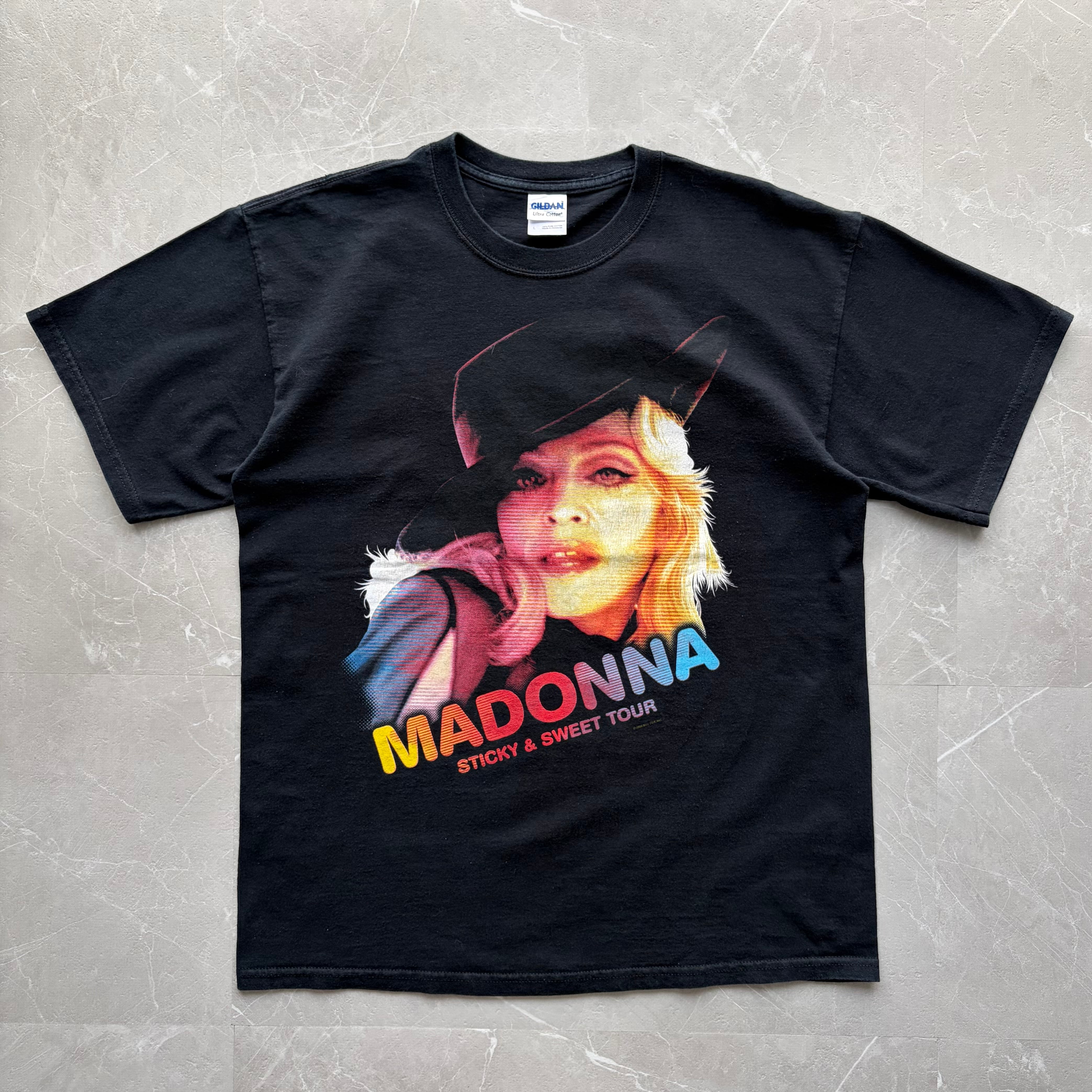 Late 00s MADONNA STICKY＆SWEET TOUR 2008 Tee/マドンナ Tシャツ