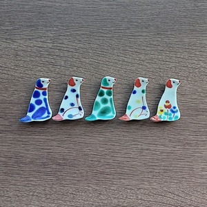 箸置き おすわり犬 赤地陶房/赤地径