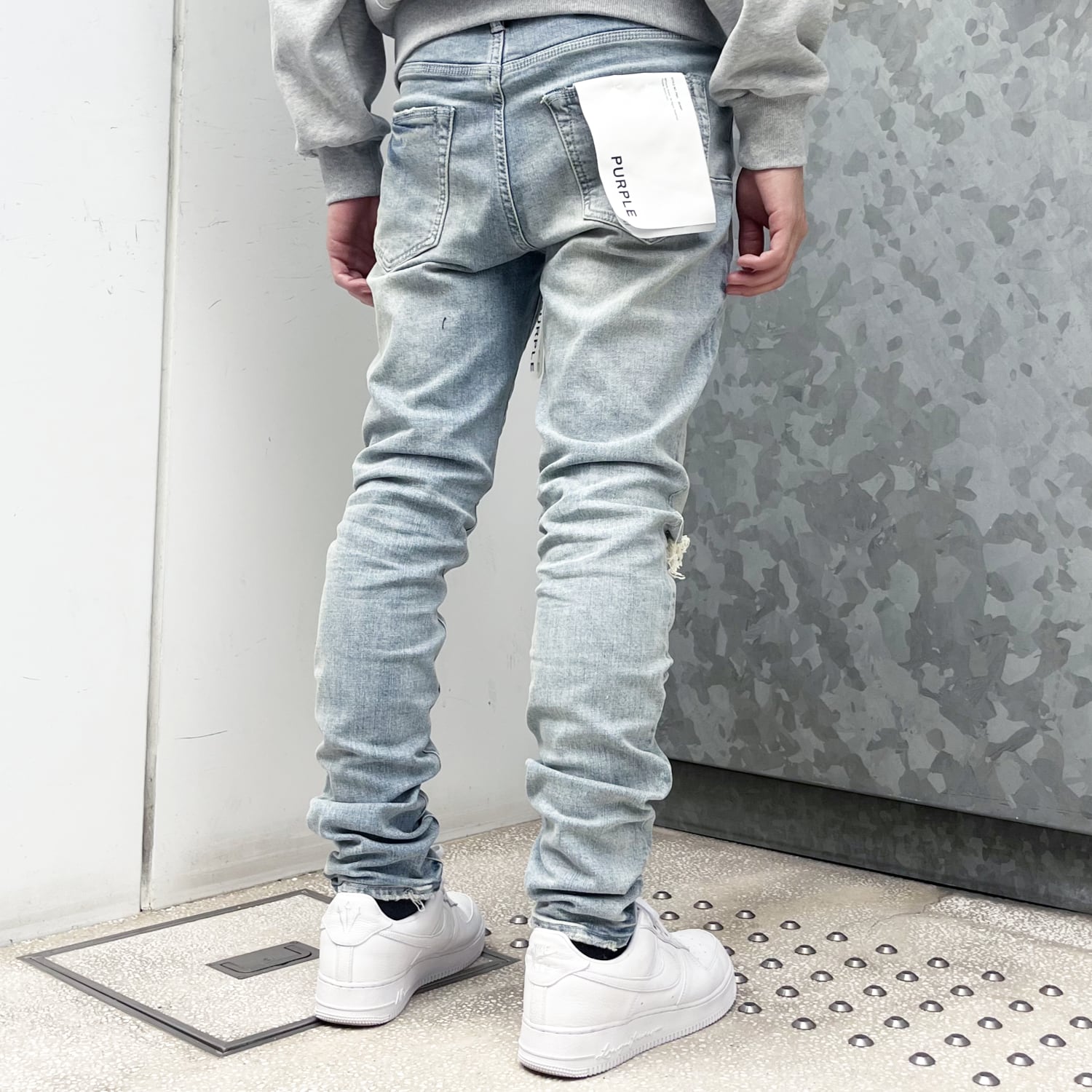 PURPLE BRAND / P001 Three Year Light Indigo | HOLICK