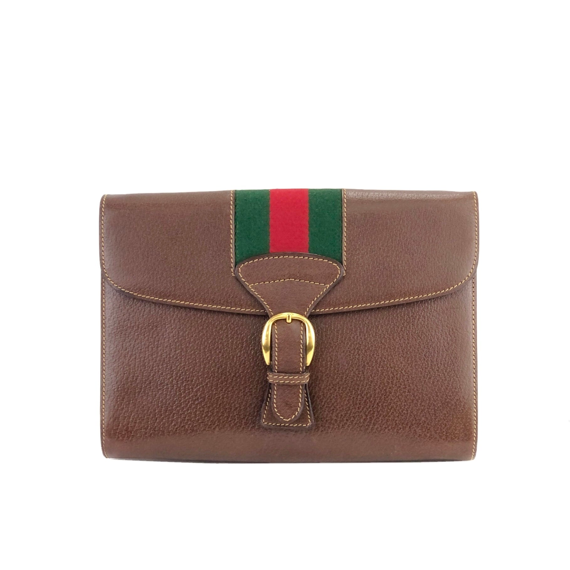 超高品質で人気の GUCCI グッチ ポートフォリオ レザー シェリー