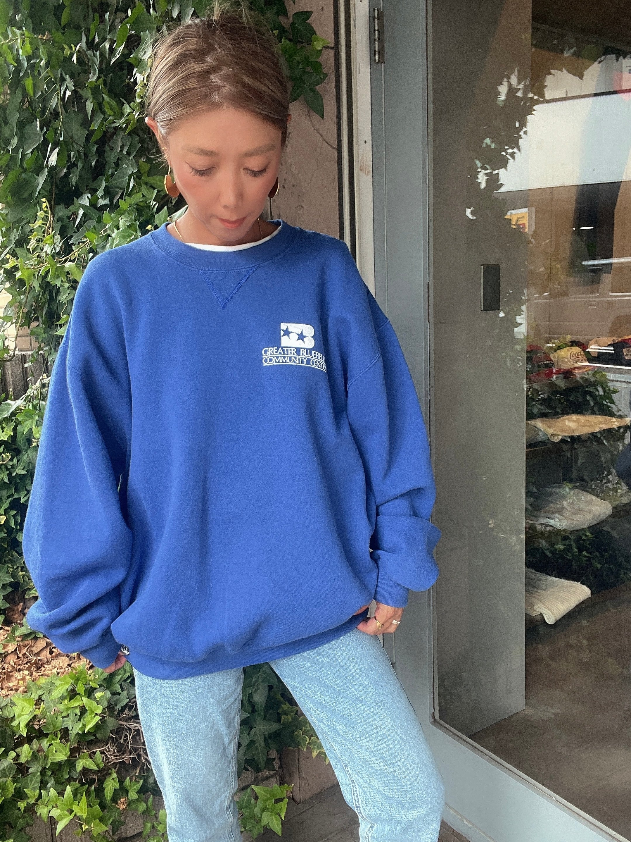 COMOLI(コモリ)18G長袖ニットポロ fade navy (X01-06023) | Pay ID COMOLI(コモリ)18G長袖ニットポロ fade navy (X01-06023) | Pay ID