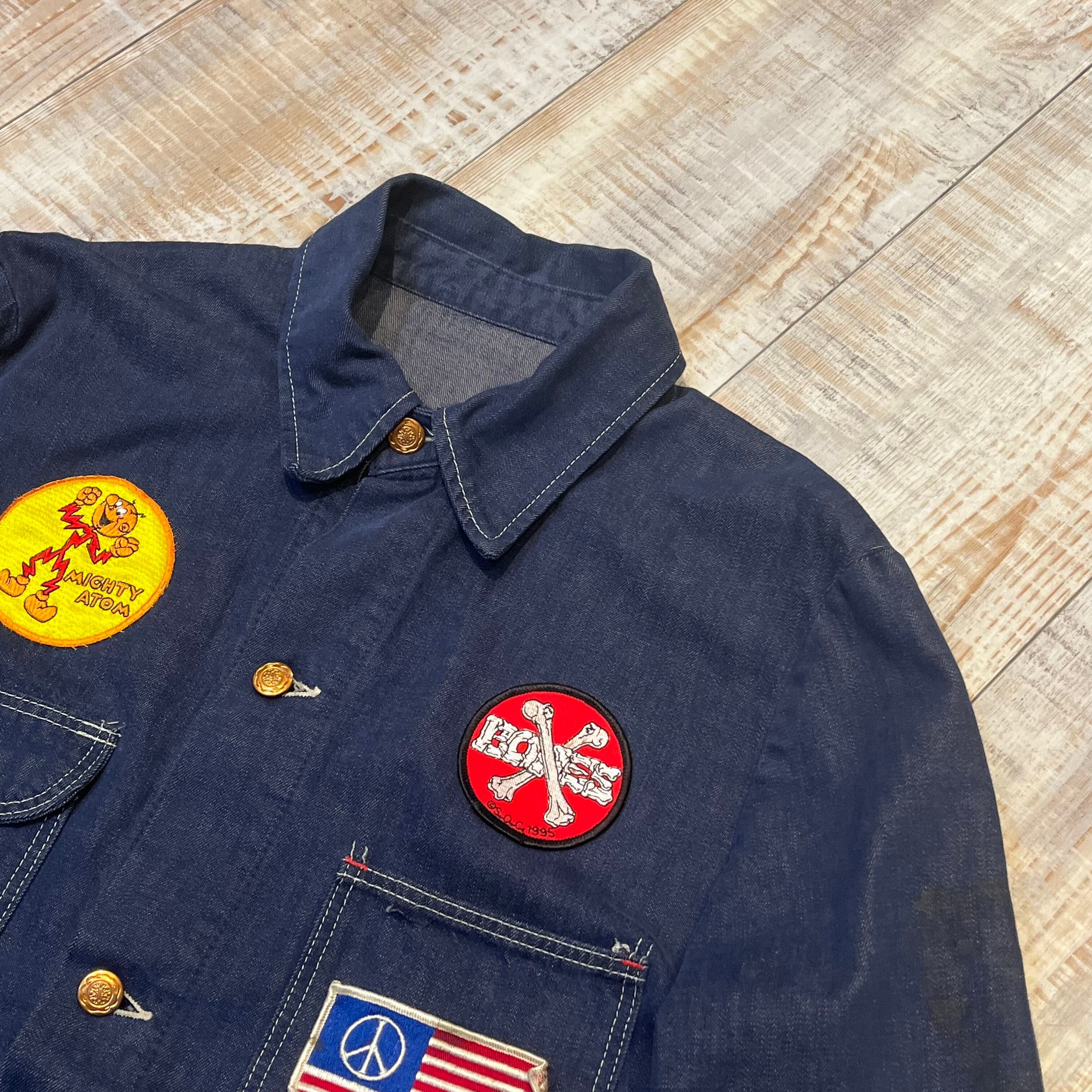 BLUE BELL カバーオール ダークブルー38